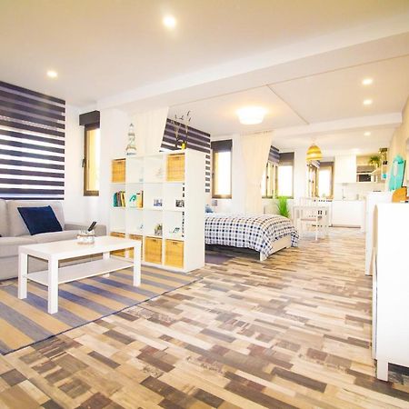 Loft En Gijon - Cimavilla Con Vistas Al Cerro ภายนอก รูปภาพ