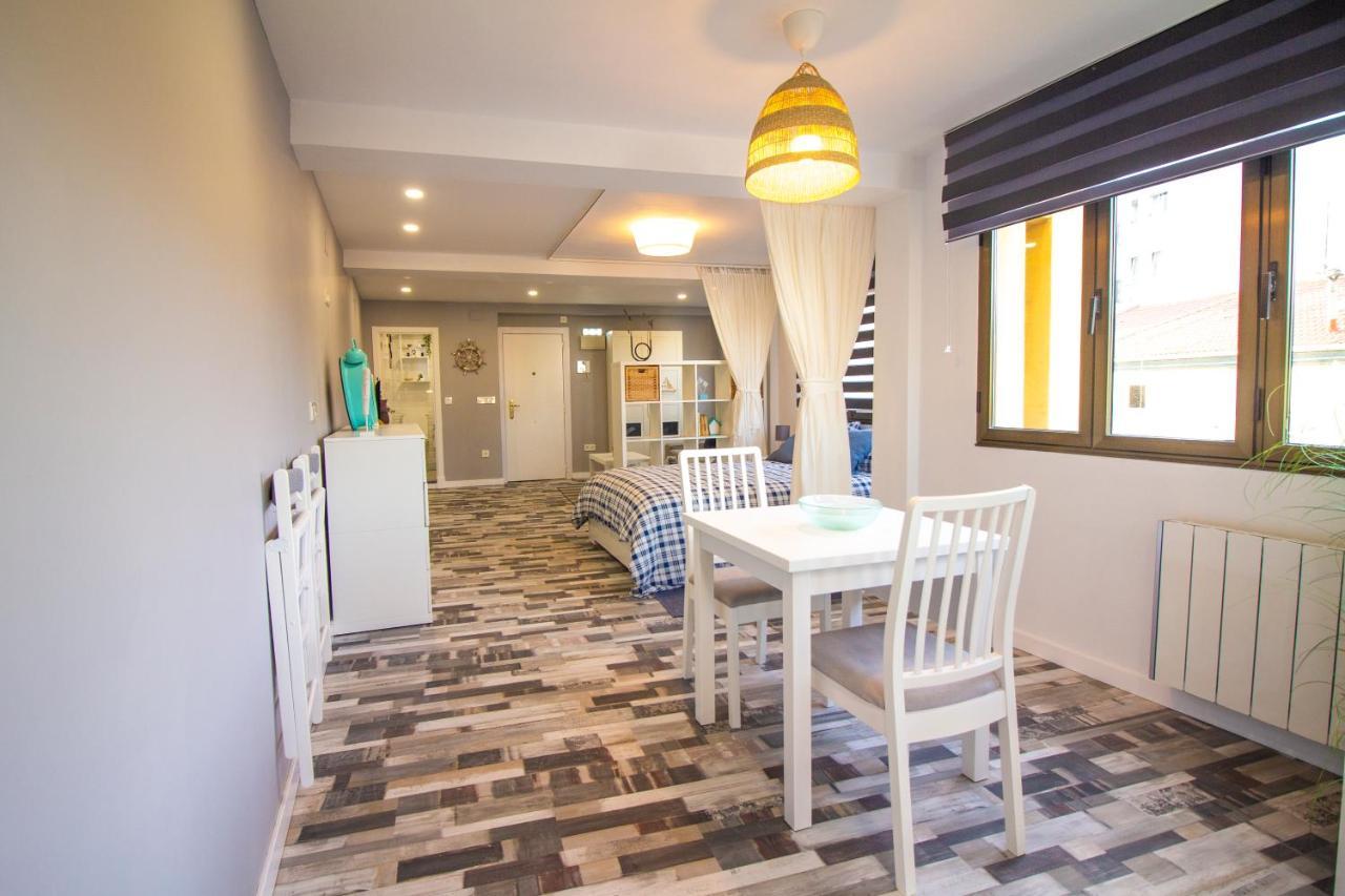 Loft En Gijon - Cimavilla Con Vistas Al Cerro ภายนอก รูปภาพ