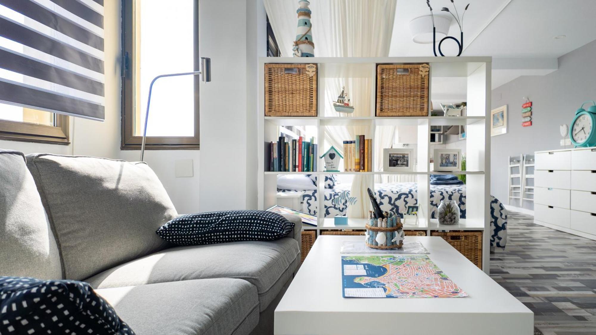 Loft En Gijon - Cimavilla Con Vistas Al Cerro ภายนอก รูปภาพ