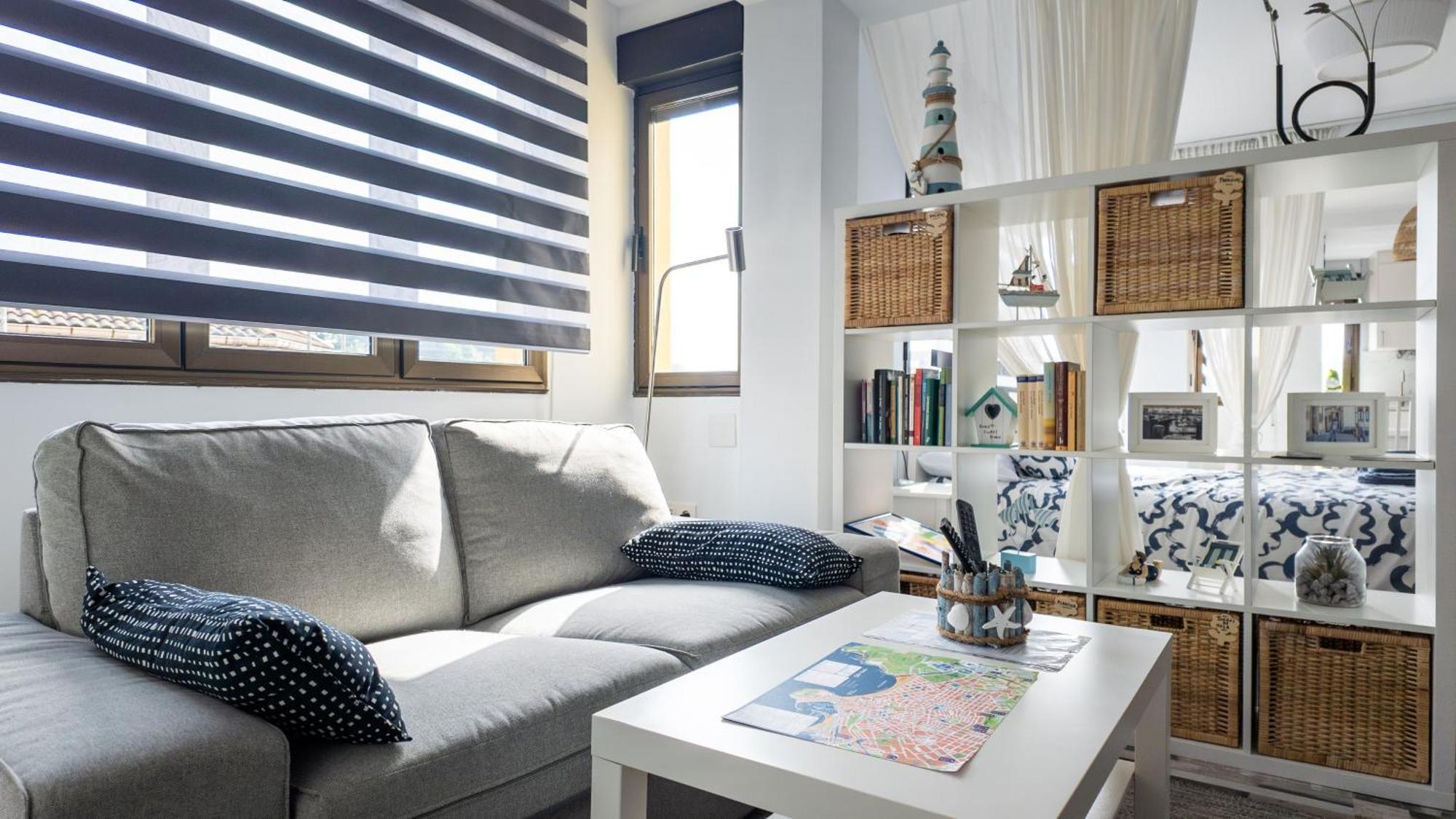 Loft En Gijon - Cimavilla Con Vistas Al Cerro ภายนอก รูปภาพ